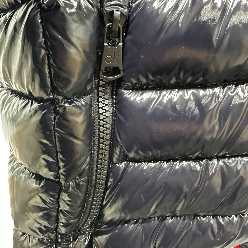 Calvin Klein Men's Hooded Super Shine Puffer Jacket - Picture 9 of 12